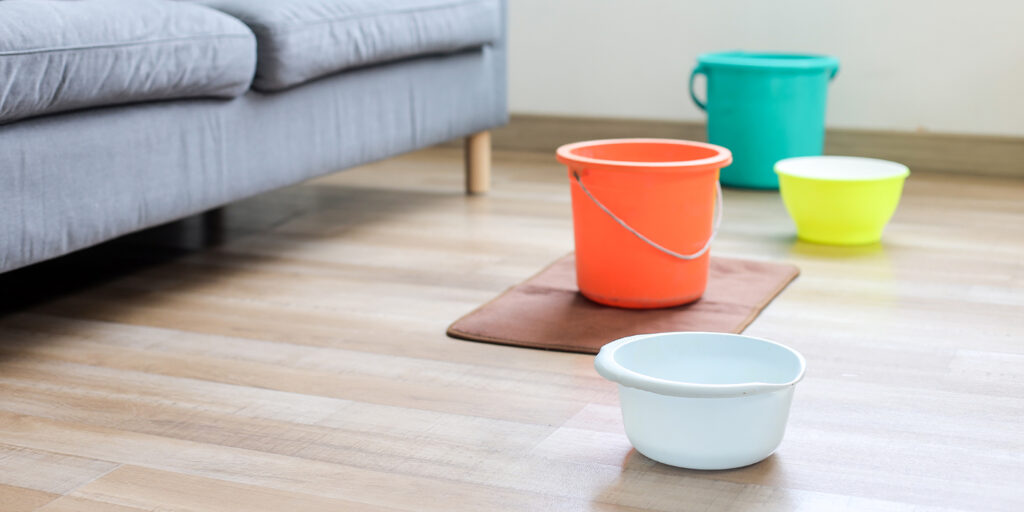 What to Do If Your Roof Is Leaking In The Rain 1 Step 1 Stay Calm and Contain the Leak